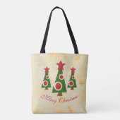 Moderner Tannenbaum Tasche (Rückseite)