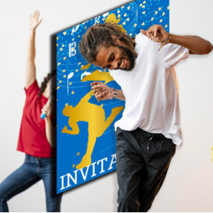 Moderner Tänzer Hip Hop Städtische Badeanstalt Ein Einladung