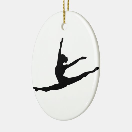 Moderner Tänzer Keramikornament (Links)