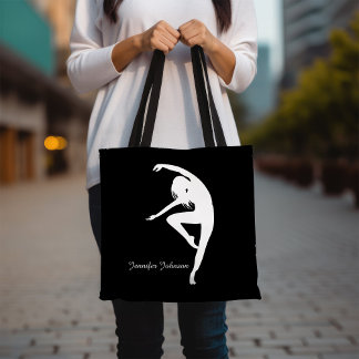Moderner Tänzer-Silhouette-Tanz Tasche