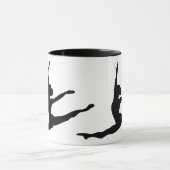 Moderner Tänzer Tasse (Zentrum)
