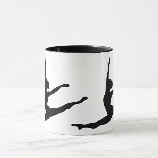 Moderner Tänzer Tasse (Zentrum)