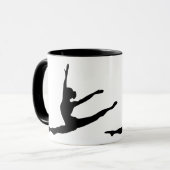Moderner Tänzer Tasse (Vorderseite Links)
