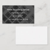 Moderner Taschenrechner CPA-Buchhalter Visitenkarte (Vorne/Hinten)