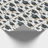 Moderner Tassel-Abschluss Herzlichen Glückwunsch Geschenkpapier (Ecke)