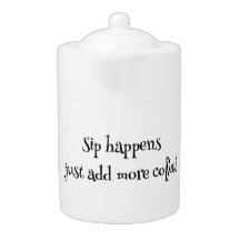 Moderner Teepot