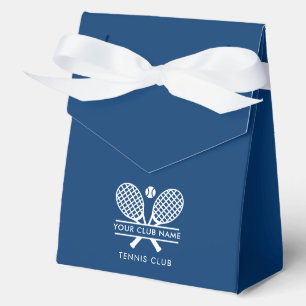 Moderner Tennis Country Club Name Team Events Geschenkschachtel