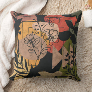Moderner Terracotta-Stil Kissen