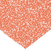 Moderner Terrazzo Orange Runner Kurzer Tischläufer (Ecke)