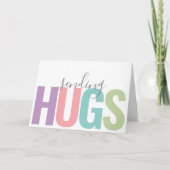 Moderner Text, der Schläger schickt Karte (Vorderseite)