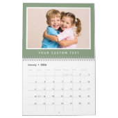 Moderner Text für benutzerdefiniertes Foto der 202 Kalender (Jan 2026)