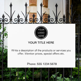 Moderner Text zur Werbung für Firmenlogo Banner