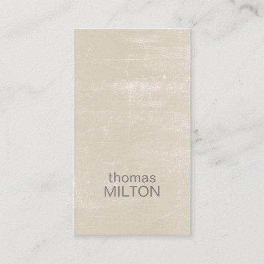 Moderner Texturberater Visitenkarte (Vorderseite)