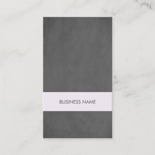 Moderner Texturgrau Lila Streifen-Berater Visitenkarte (Vorderseite)
