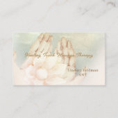 Moderner Therapeut für Wasserfarben Visitenkarte (Vorderseite)