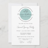 Moderner Therapeut Stylist Wellness-Center Minimal Einladung (Vorderseite)