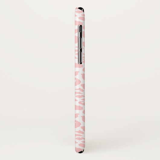 Moderner Tierleoparddruck personalisiert Case-Mate iPhone Hülle (Hinten/Links)