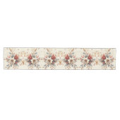 Moderner Tischläufer mit Feiertagsblumen (Horizontal)