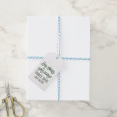 Moderner Traktor Geburtstagsfeier Geschenk Geschenkanhänger (Mit Garn)