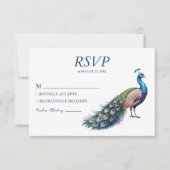 Moderner Trendfarbener Wasserpark RSVP Karte (Vorderseite)