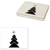 Moderner, trendiger Schneehausurlaub Gummistempel (Stempel)