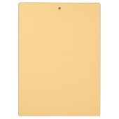 Moderner, trendiger, weißer Retro-Regenbogen Klemmbrett (Rückseite)