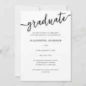 Moderner Trendy Arch Foto Abschluss Ankündigung (Rückseite)