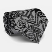 Moderner Tribalismus Elegante Print Krawatte (Gerollt)