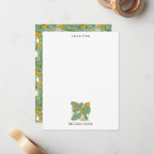 Moderner Tropischer Bananenpark Individuelle Name Mitteilungskarte (Vorderseite/Rückseite Beispiel)