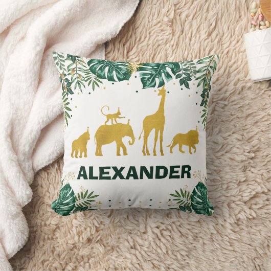 Moderner tropischer kissen (Decke)