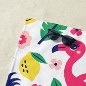 Moderner tropischer Sommer Strandtuch (Beispiel)