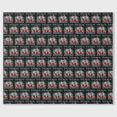 Moderner Trump, ich werde Zuhause für Weihnachts-T Geschenkpapier (Flach)