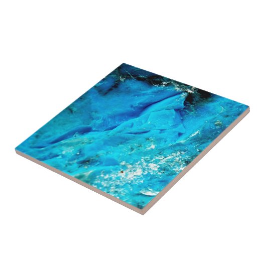 Moderner türkisfarbener Marmorstein Fliese (Seite)