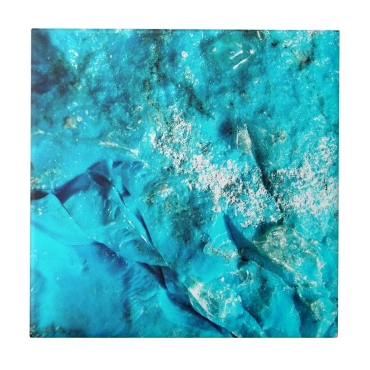 Moderner türkisfarbener Marmorstein Fliese (Vorderseite)