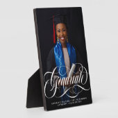 Moderner Typografie-Foto-Abschluss Fotoplatte (Seite)