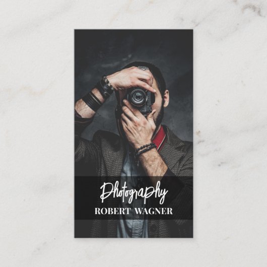 Moderner und einfacher QR-Code Beruflich Visitenkarte (Vorderseite)