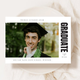 Moderner und eleganter Abschluss Ankündigung