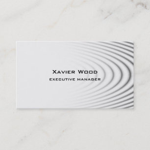 Moderner und eleganter Beruflicher Manager Visitenkarte
