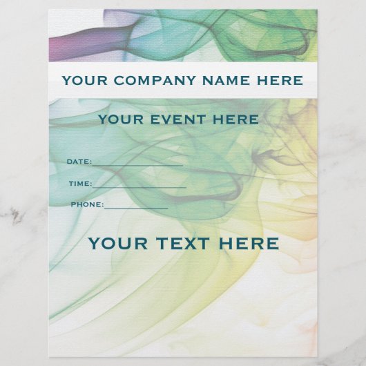 Moderner und eleganter Office 8.5" x 11"-Flyer Flyer (Vorne)