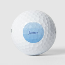 Moderner und hochwertiger hellblauer Individuelle  Golfball