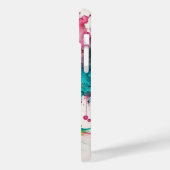 Moderner und kühne mystischer Baum (blau, rosa, or Case-Mate iPhone Hülle (Rückseite / Links)