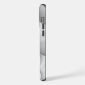 🌊 Moderner und sauberer Marmormuster 🌊 iPhone Hülle (Linke Seite)