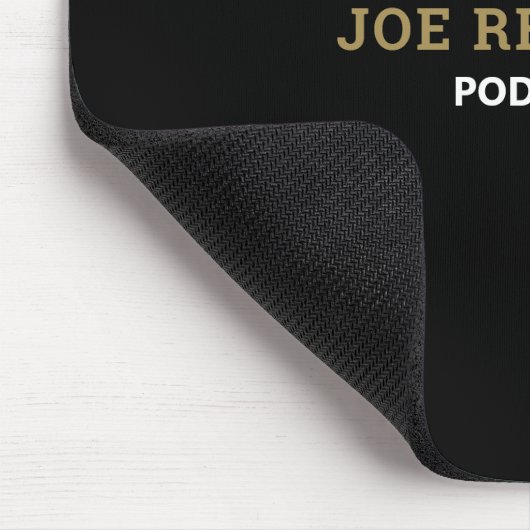 Moderner und stilvoller Podcaster, Podcast Mousepad (Ecke)
