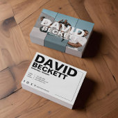 Moderner und trendiger Personal Trainer Fitness 3  Visitenkarte