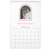 Moderner und wunderschöner Kalender 2026 mit Paarf (Feb 2027)