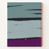 Moderner und zeitgemäßer Entwurf für benutzerdefin Notizblock (Rückseite)