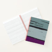 Moderner und zeitgemäßer Entwurf für benutzerdefin Notizblock (Innenseite)