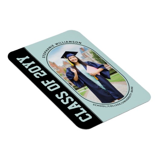 Moderner Uni-Abschluss der Foto School Magnet (Rechte Seite)