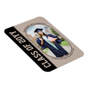 Moderner Uni-Abschluss der Foto School Magnet