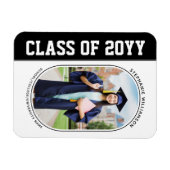 Moderner Uni-Abschluss der Foto School Magnet (Horizontal)